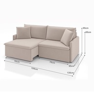 Sofá 2 Lugares Retrátil Veludo: Conforto e Estilo! - imagem 2