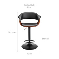 Banqueta Giratória Venlo: Conforto e Estilo! - imagem 2