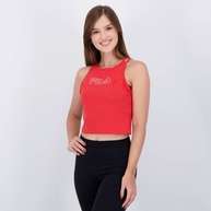 Regata Cropped Fila Vermelha: Conforto e Estilo! - imagem 2