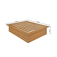 Cama Casal Freijó Ária Yescasa: Conforto e Estilo - imagem 2