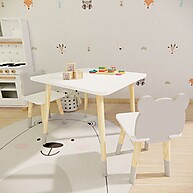 Cadeira Infantil de Madeira Urso – Conforto, Diversão e Estilo - imagem 2