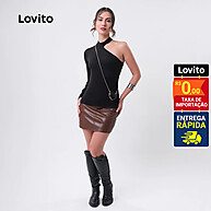 Blusa Lovito Gola Alta: Elegância e Estilo! - imagem 2