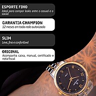 Relógio Champion Masculino CN21194P: Elegância e Estilo - imagem 2