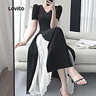 Vestido Colorblock Lovito: Elegância e Estilo - imagem 2
