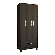 Guarda-Roupa Solteiro Poseidon 3P 1G Ebano – Espaço e Estilo - imagem 2