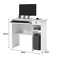 Mesa Escritório Viena com 1 Gaveta – Espaço e Estilo - imagem 2