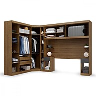 Guarda-Roupa Casal Ipe Wood Grafite – Espaço e Estilo - imagem 2