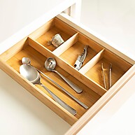 Kit 2 Organizadores de Gavetas Bambu Keep – Espaço e Estilo - imagem 2
