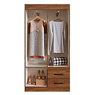 Guarda-Roupa Solteiro Cordova 4 Portas: Espaço e Estilo - imagem 2