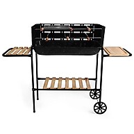 Churrasqueira Rodeio Bacia Esmaltada Mor – Churrasco Fácil e Estilo - imagem 2
