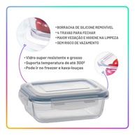 Pote de Vidro Hermético 330ml: Frescor e Estilo - imagem 2