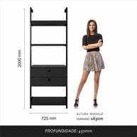 Closet Industrial Siena: 6 Gavetas e Estilo! - imagem 2