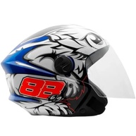 Capacete Aberto Pro Tork New Liberty 3 GP 88 Azul Brilhante - Segurança e Estilo para Você! - imagem 2