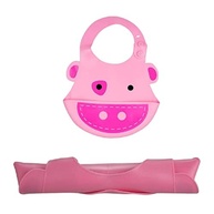 Kababy Porquinho Babador de Silicone Rosa - Proteção e Estilo para Bebês a Partir de 6 Meses - imagem 4