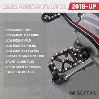 Apoio de Pés Dianteiro M8 Softail Harley Davidson 2018-2025: Conforto e Estilo para sua Rider's Pedal - imagem 5