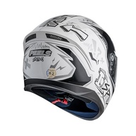 Capacete Fechado Peels Spike 2 STK Branco e Preto: Segurança e Estilo para Sua Moto - imagem 5