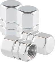 Tampas de Válvula Hexagonais Rosa em Alumínio - Proteção e Estilo para Seus Pneus - imagem 2