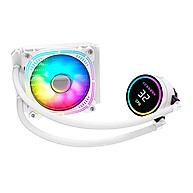 Water Cooler Acegeek Temp C120 Branco com ARGB – Potência e Estilo - imagem 2