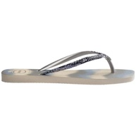 Havaianas Slim Square Glitter: Prata e Estilo! - imagem 2