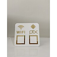 Placa Pix e Wi-Fi: Mais Prática e Estilo! - imagem 1