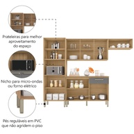 Cozinha Completa 2,50m Versalhes: Praticidade e Estilo - imagem 2