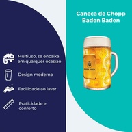 Caneca Baden Baden 1250ml: Chopp com Sabor e Estilo - imagem 2