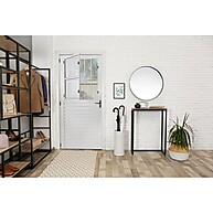 Porta Postigo Direita Ecosul 210x80cm Branco – Segurança e Estilo - imagem 2