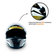 Capacete Moto Fechado GTN: Segurança e Estilo! - imagem 2