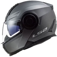Capacete LS2 FF902 Scope Monocolor Matte Titanium: Segurança e Estilo para Sua Pilotagem - imagem 1