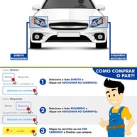 Farol Peugeot 206: Visibilidade e Estilo! - imagem 2