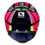 Capacete Feminino ASX Eagle Explorer Rosa: Segurança e Estilo para Sua Moto! - imagem 4