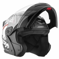 Capacete Moto Mixs Gladiator RPM Articulado Escamoteável Robocop Brilhante - Segurança e Estilo - imagem 5