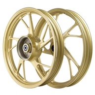 Roda Rodão Magna Par Liga Leve Dourada Titan 150 160 ESD Freio a Disco - Estilo e Performance! - imagem 2