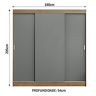 Guarda-Roupa Casal Reno: Espaço & Estilo! - imagem 2