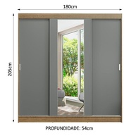 Guarda-Roupa Casal Madesa Reno: Espaço & Estilo - imagem 2