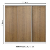 Guarda Roupa Casal Madesa Royale: Espaço & Estilo - imagem 2