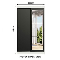 Guarda-Roupa Solteiro Tokio: Espaço & Estilo! - imagem 2