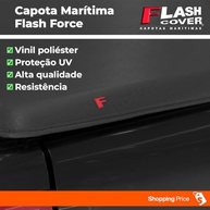 Capota Marítima Flash Force para Toyota Hilux Cabine Dupla (2005-2015) - Proteção e Estilo - imagem 5