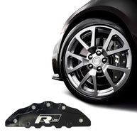 Kit 2 Capas Pinça de Freio Rline PRETO - Estilo e Proteção para Seu Carro - imagem 3