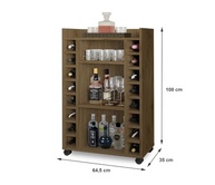 Buffet Adega Bélgica Ferrara - Organize sua Home Bar com Estilo e Funcionalidade - imagem 3