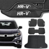 Kit Tapetes Internos e Porta Malas Emborrachado para Honda HRV 2019-2022: Proteção Total e Estilo! - imagem 1