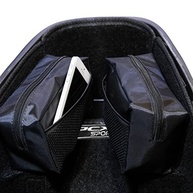 Forração Baú Honda PCX Sport 16-18: Proteção e Estilo com Antena Exclusiva (Logo Branco) - imagem 3