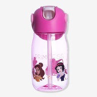 Garrafa Flip Infantil Princesas Disney - Estilo e Segurança para Crianças - imagem 1