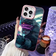Capinha iPhone: Estilo Cyberpunk Rosa! - imagem 2
