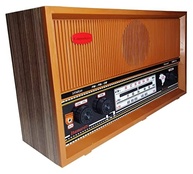 Rádio Vintage Itamarati 3 Faixas com Auxiliar - Estilo Retrô e Som de Qualidade - imagem 2