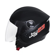 Capacete JOY23 Open Face Preto Fosco 58: Estilo e Segurança para Você - imagem 1