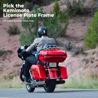 Suporte de Placa KEMIMOTO para Harley Davidson Touring: Estilo e Durabilidade para sua Moto - imagem 4