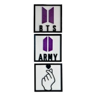 Kit Quadros BTS Army - Decore com Estilo K-pop Dorameira - imagem 2