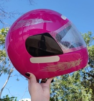 Capacete Moto Fechado Liberty Four Pro Tork Rosa Unissex - Segurança e Estilo! - imagem 5