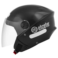Capacete Aberto Etceter New Liberty 3 Solid Preto - Estilo e Segurança para Você - imagem 1